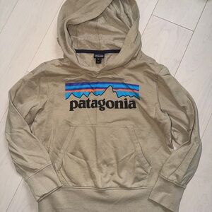 Patagonia Tan Hoodie for kids